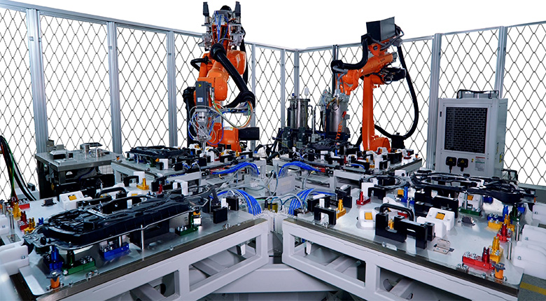 機器人自動涂膠機